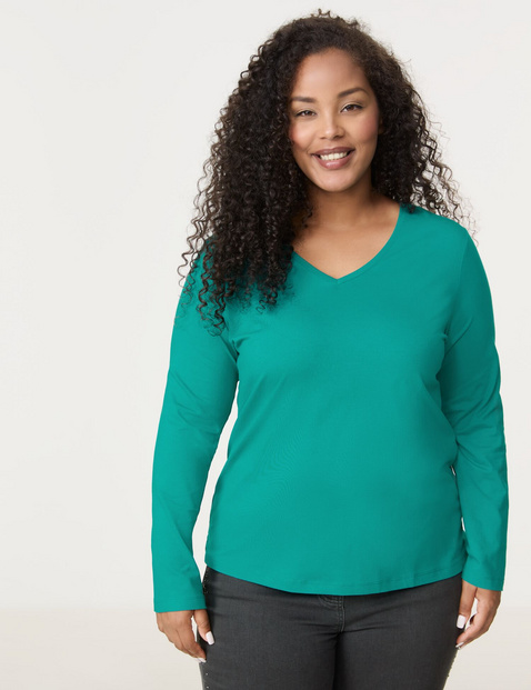 Basic Langarmshirt