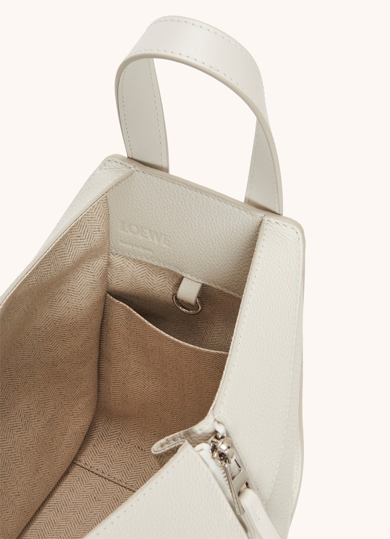 LOEWE kompaktā šūpuļtīkla rokassoma no teļa ādas