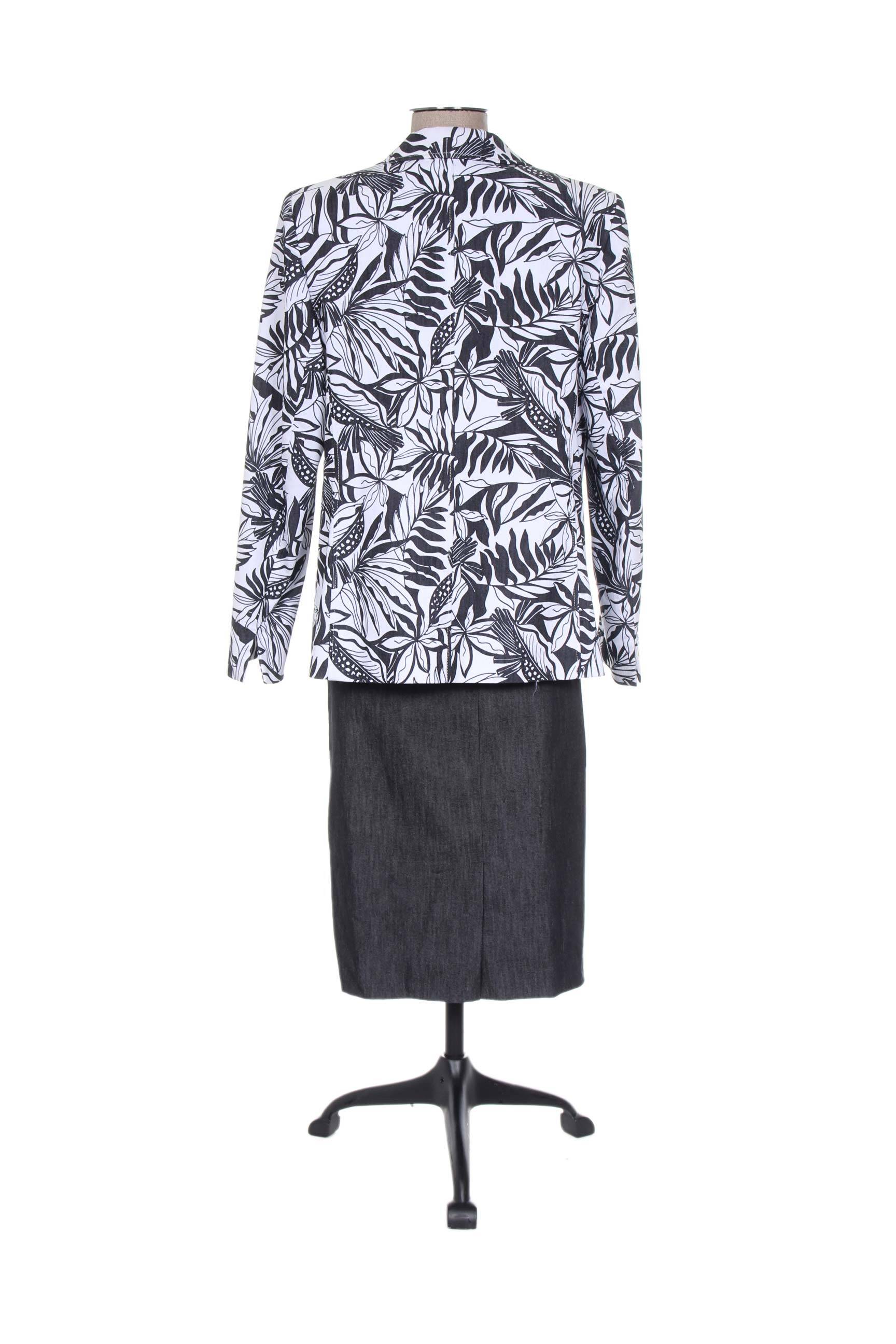 Regine Jupe Veste Femme couleur noir
