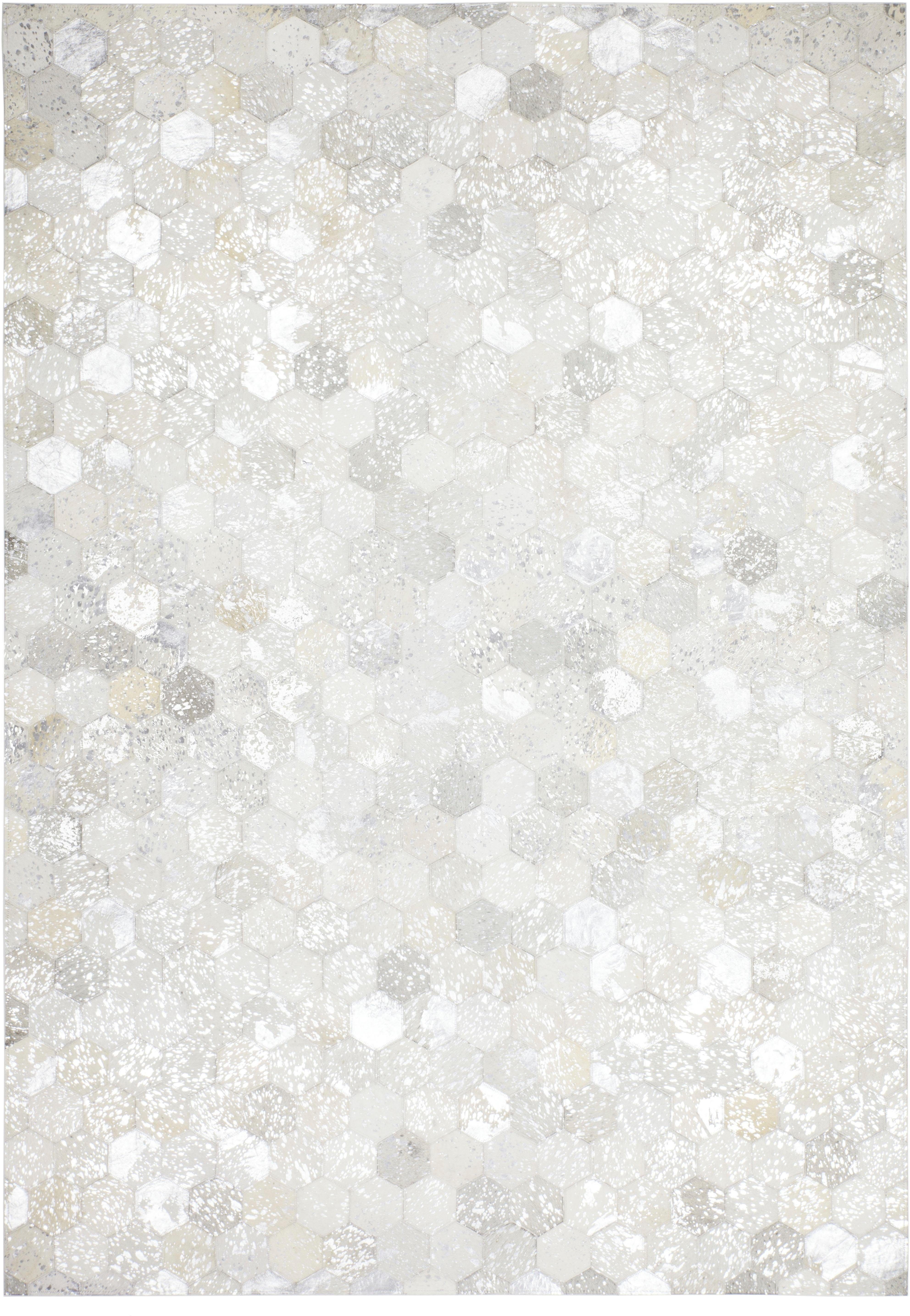 Fellteppich Scarllet 210, calo-deluxe, rechteckig, Höhe: 8 mm, echtes Rinderfell, Wohnzimmer