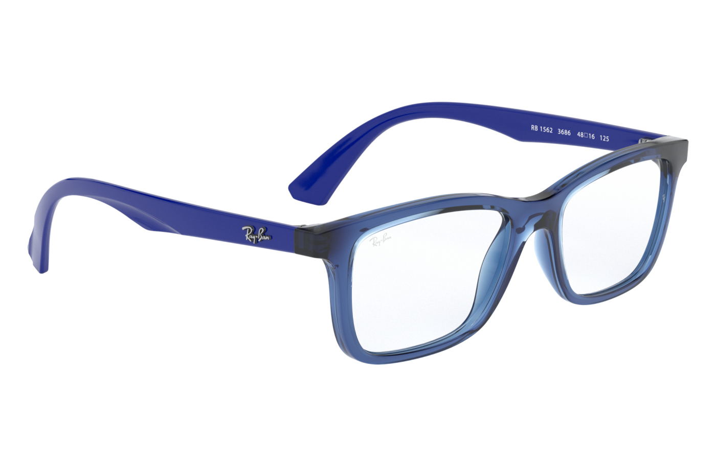 RB1562 OPTICS KIDS - Albastru transparent lucios