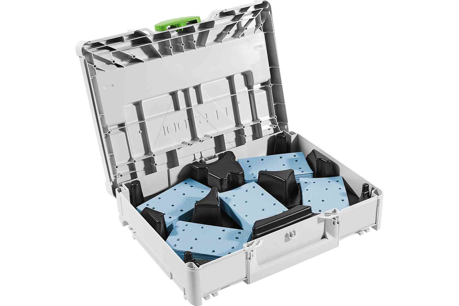„Festool“ priedai 578194 Šlifavimo medžiagų Systainer³ SYS-STF 80X133 GR rinkinys