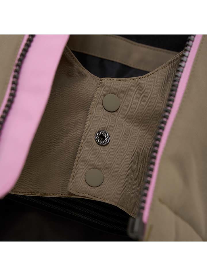 Color Kids Ski-/ Snowboardjacke in Rosa/ Orange/ Khaki günstig kaufen