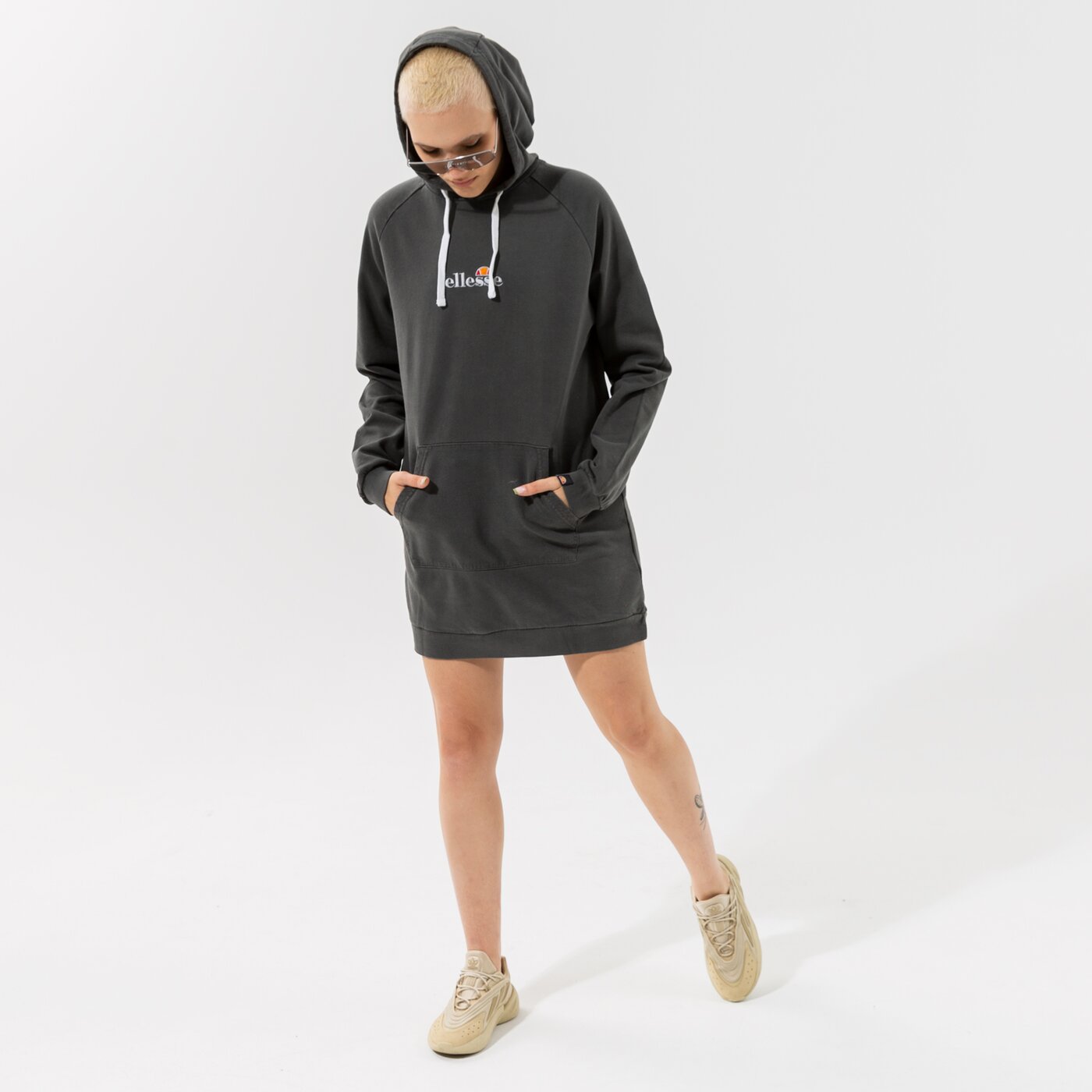 ELLESSE HOODIE TRIPHALATRAININGSANZUGS BLK Schwarz