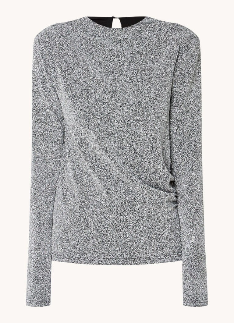 Aaiko Hayley Top mit Schulterpolstern
