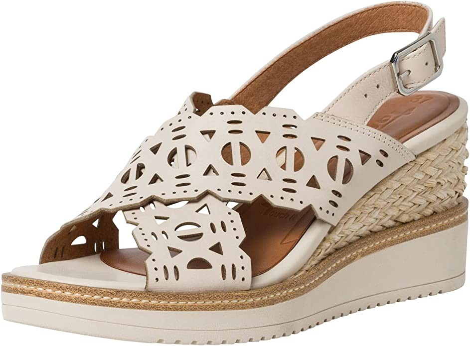 TAMARIS Klassische Sandalen beige ivory