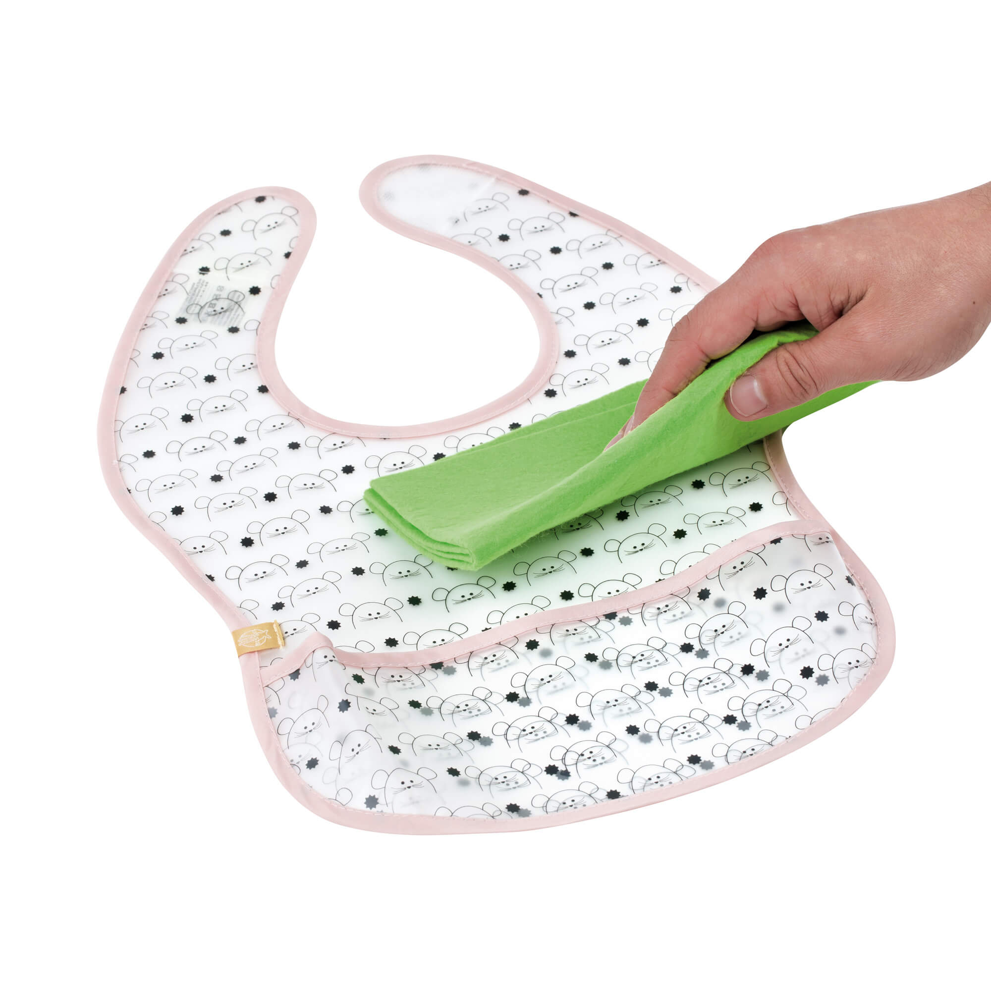 Lätzchen mit Auffangschutz - Bib EVA, Little Chums Mouse