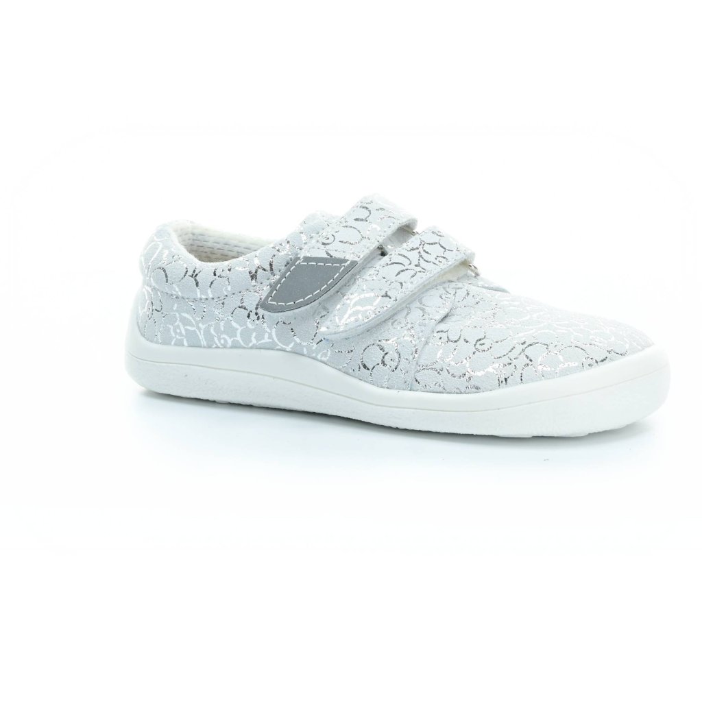 Beda Silberglanz Barfuß-Halbschuhe (BF 0001/W/low)