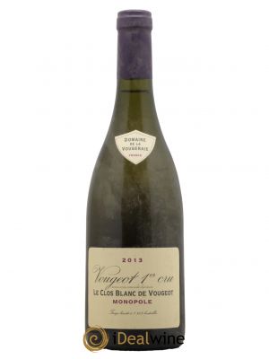 Vougeot 1er Cru Le Clos Blanc de Vougeot La Vougeraie  2013 - Lot de 1 Bouteille