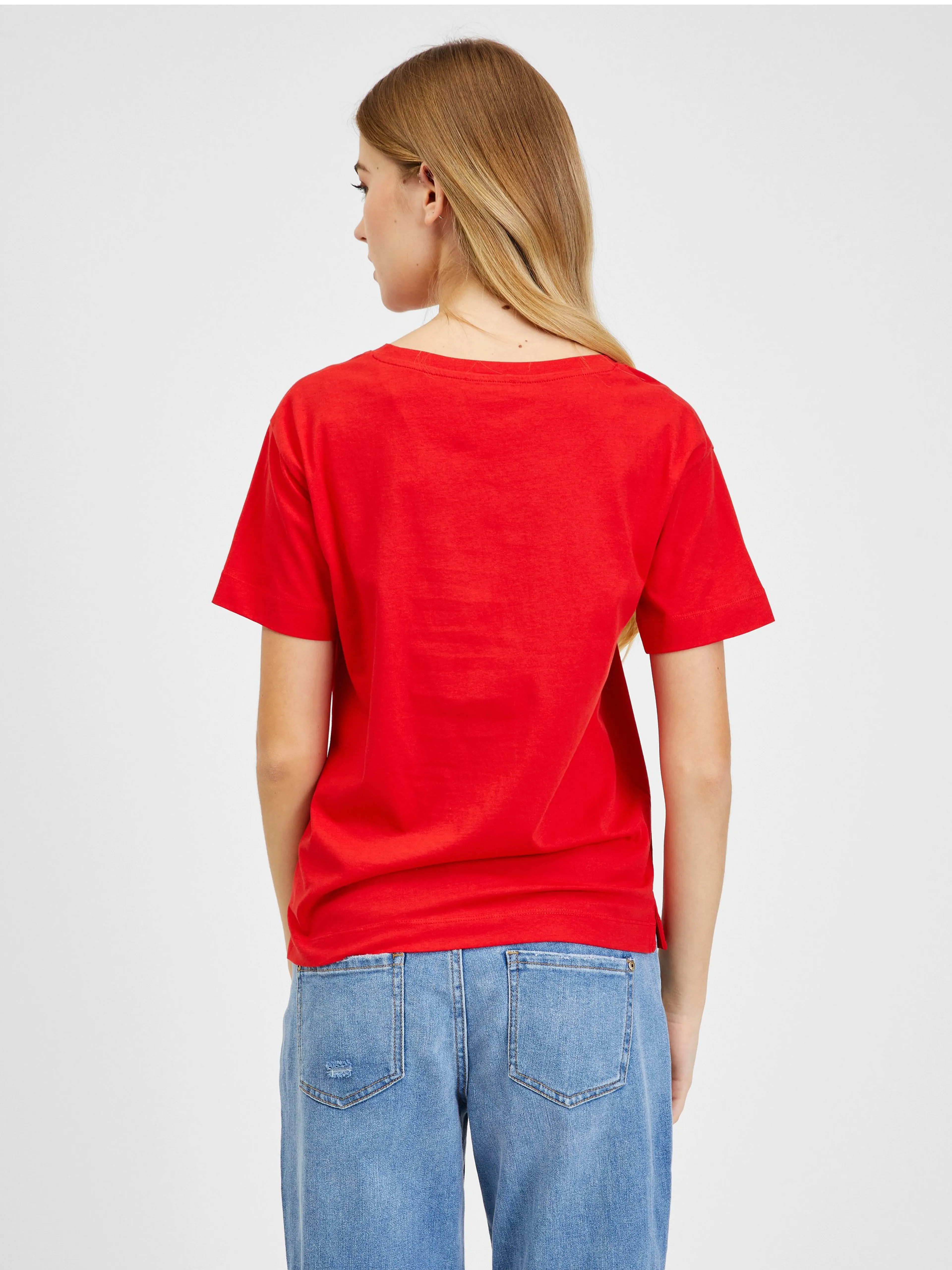 Rotes Damen-T-Shirt ORSAY