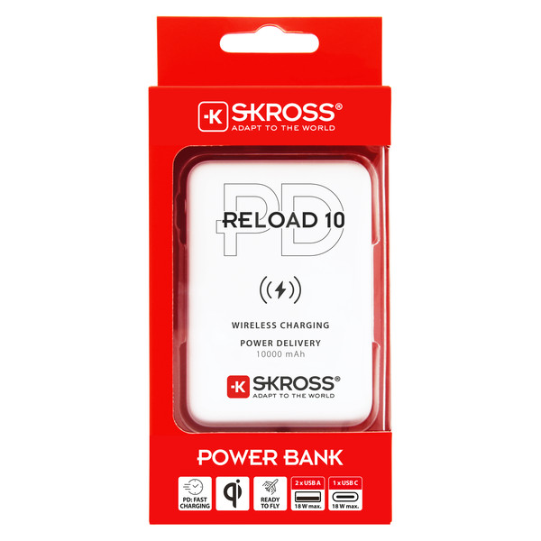 RELOAD 10 WIRELESS QI PD - Powerbank