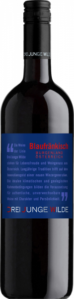 Drei Junge Wilde Blaufränkisch QUW Burgenland Drei Junge Wilde  trocken - 6er Karton