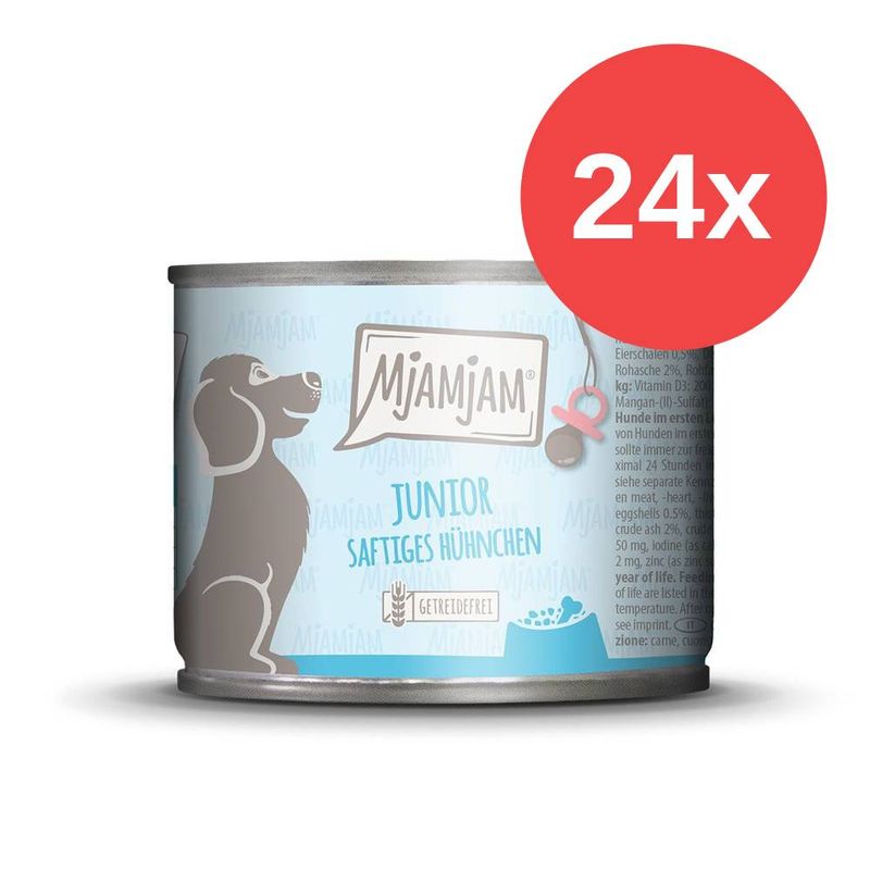 Sparpaket MjAMjAM Junior 24 x 200 g