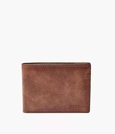 Fossil Herren Geldbörse - Derrick Front Pocket Bifold