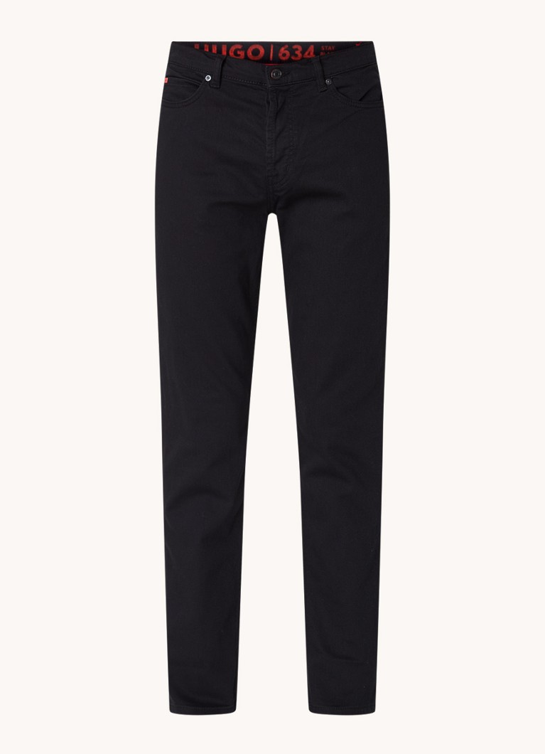HUGO BOSS Slim fit -farkut värillisellä pesulla