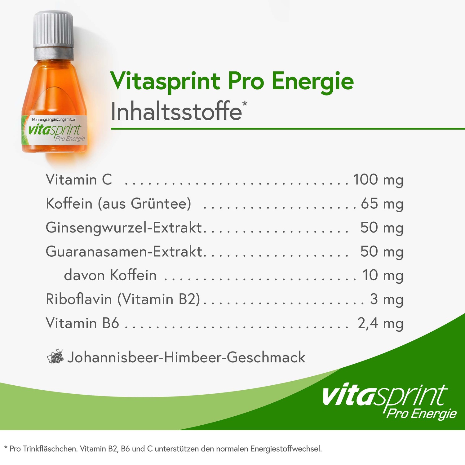 Pro Energie Trinkfläschchen