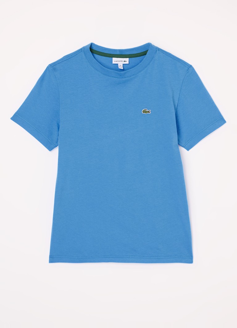 Tricou Lacoste cu logo brodat