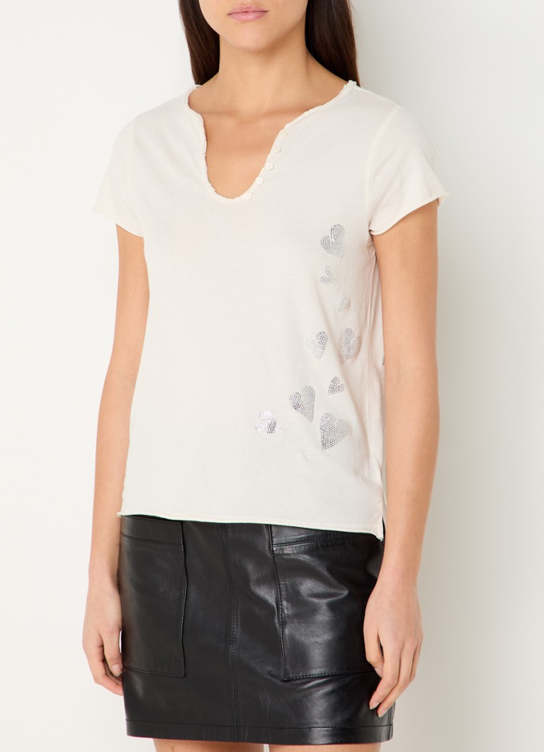 Tricou Zadig&Voltaire Tunisia cu cristale