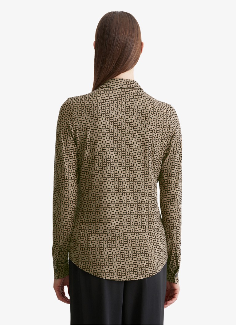 Marc O'Polo  Blouse met grafisch dessin