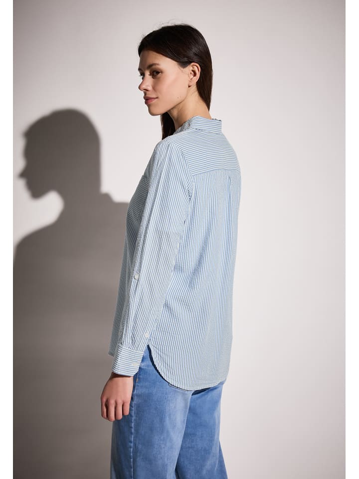 Cecil Bluse in Hellblau günstig kaufen