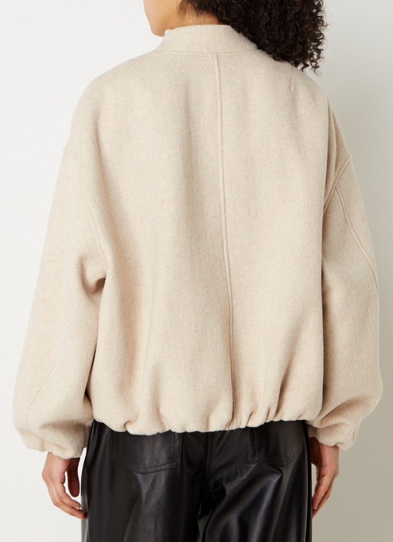 STUDIO AR by Arma Ahti jacket in wool blend with side pockets