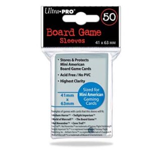 Schutzhüllen transparent - Board Game Sleeves (50) [41x63mm]