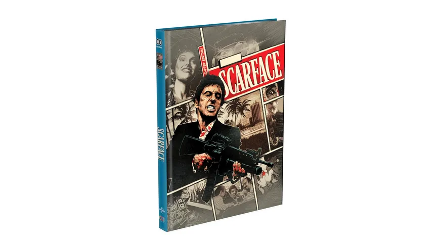 SCARFACE - 2-Disc Mediabook Cover E (4K UHD + Blu-ray) Limited 500 Edition