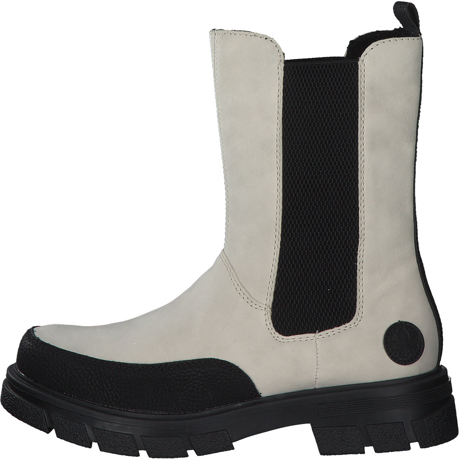 Rieker Z9170, Stiefel, Damen, Weiß
