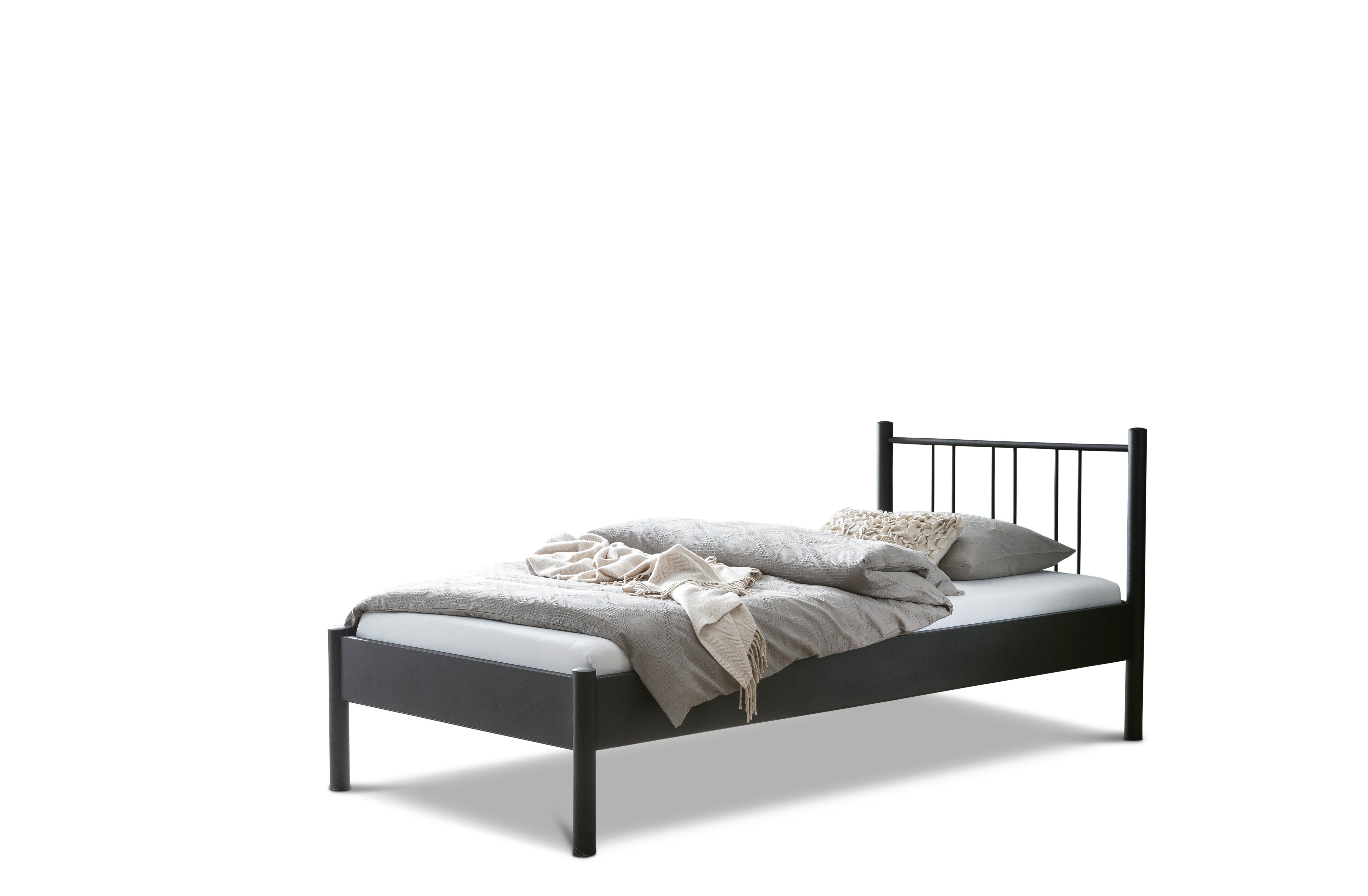 BedBox Metallbett Metallbett Moon, beliebt, stabil und langlebig