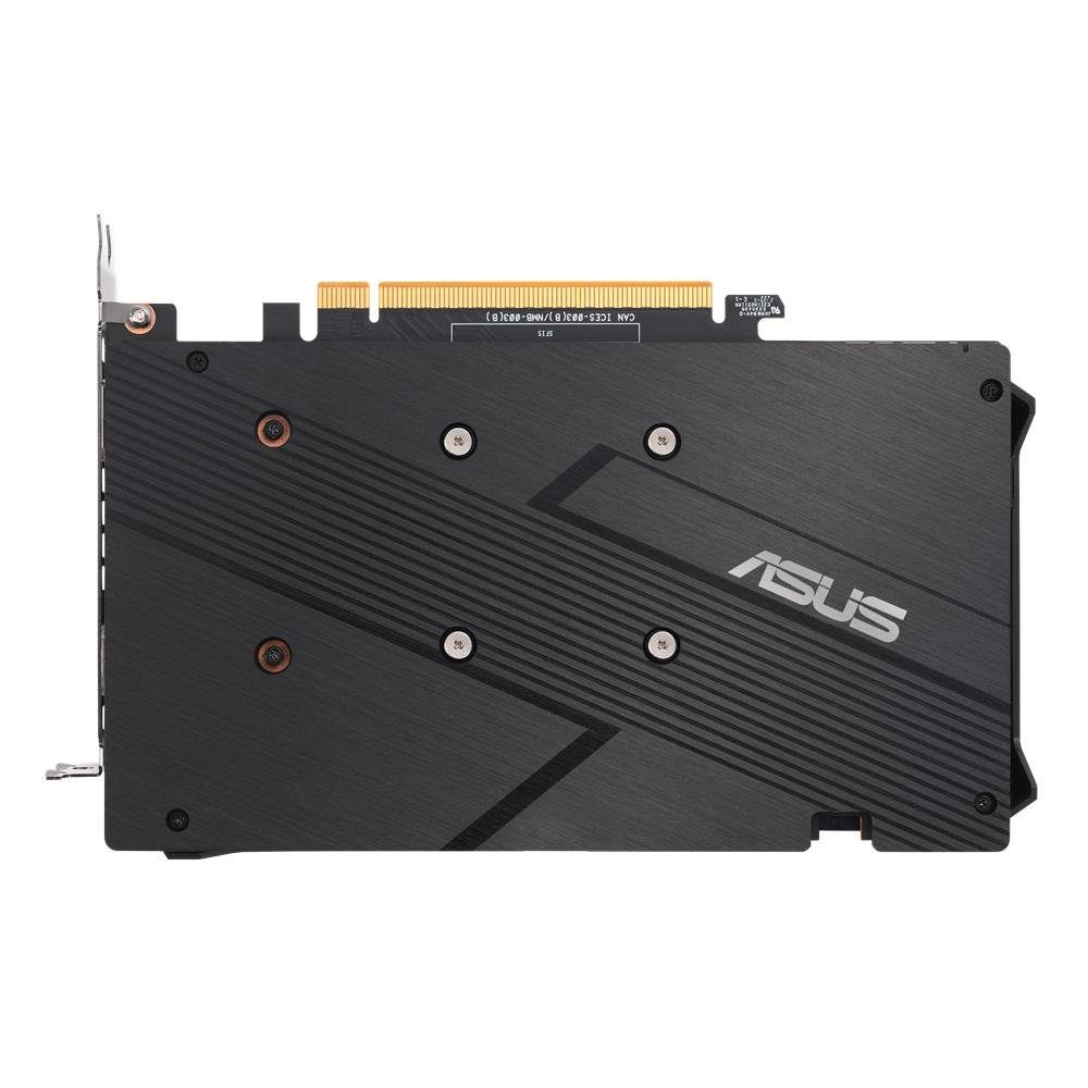 Asus Dual Radeon RX6400 Grafikkarte (4 GB, AMD, GDDR6 Speicher, HDMI, DisplayPort, DUAL-RX6400-4G)