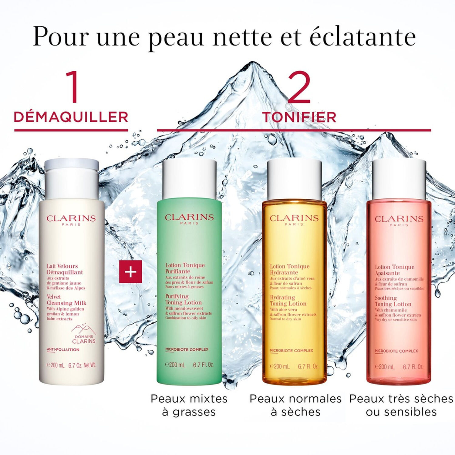 Clarins Lait Velours Démaquillant Onctueux et Non Gras