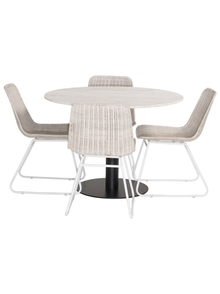 ebuy24 Essgruppe Estelle 91 (5-teilig) Natur 106 x 106 cm günstig kaufen onesize