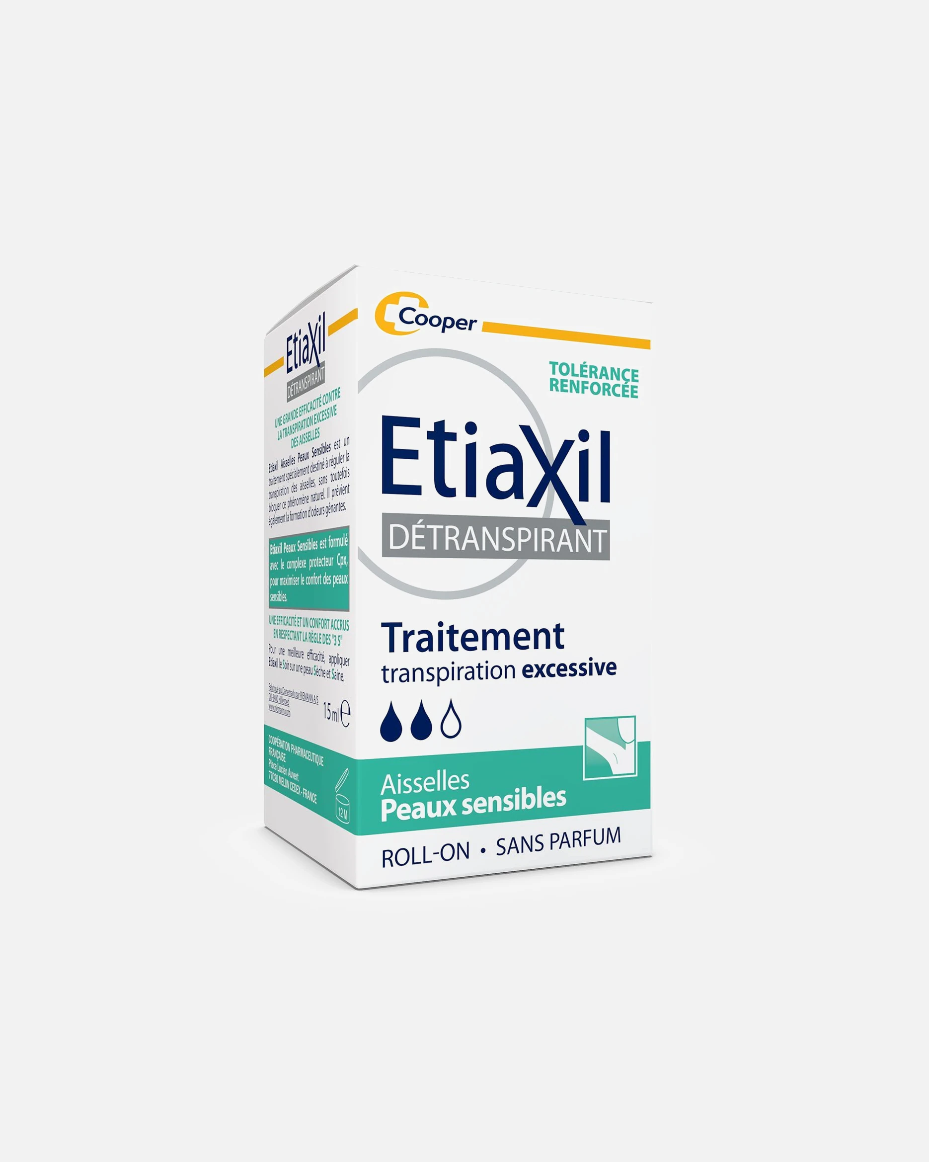 Etiaxil antiperspirant til armhuler og sensitiv hud