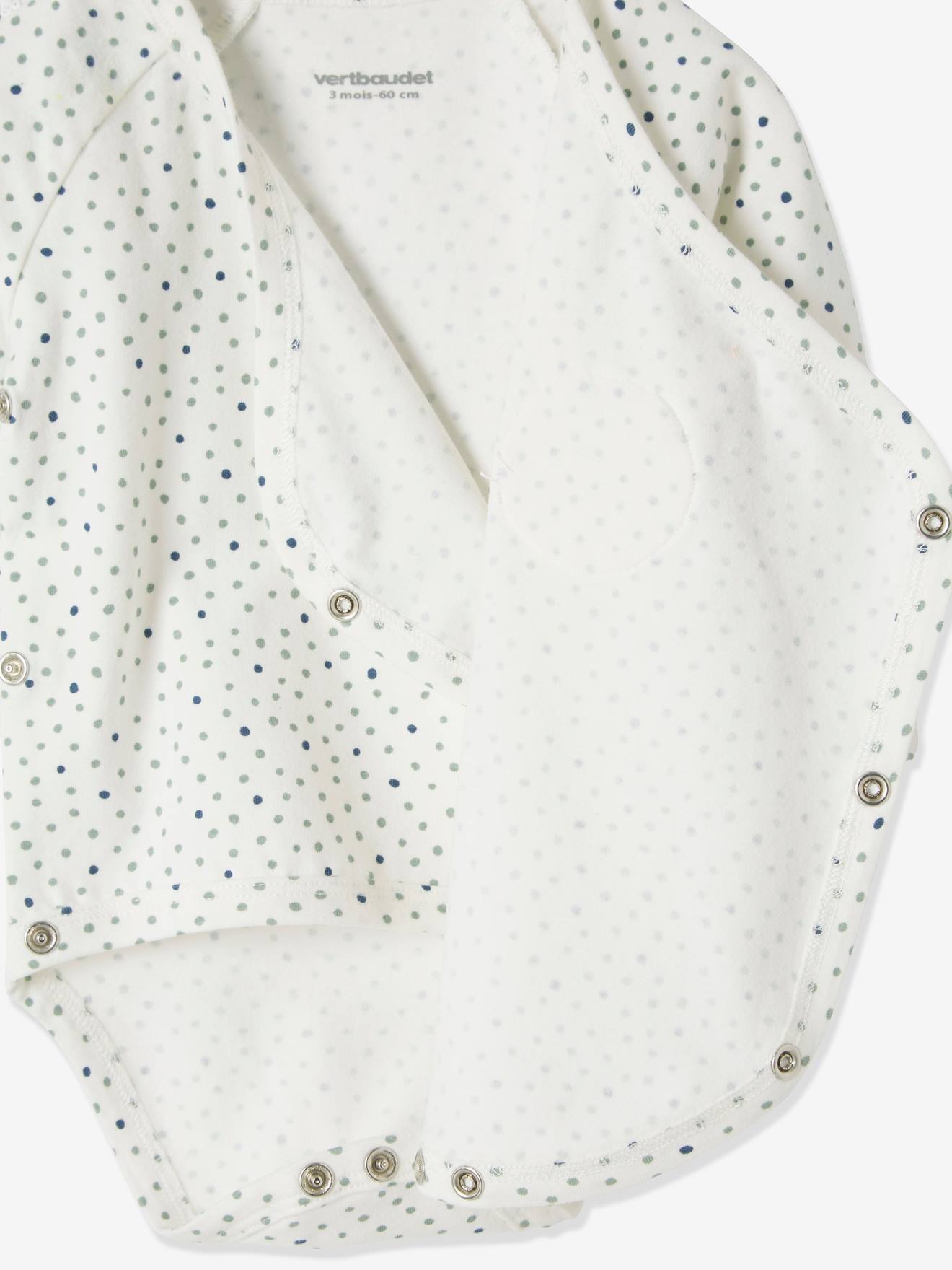 Ensemble naissance 3 pièces point mousse gris clair