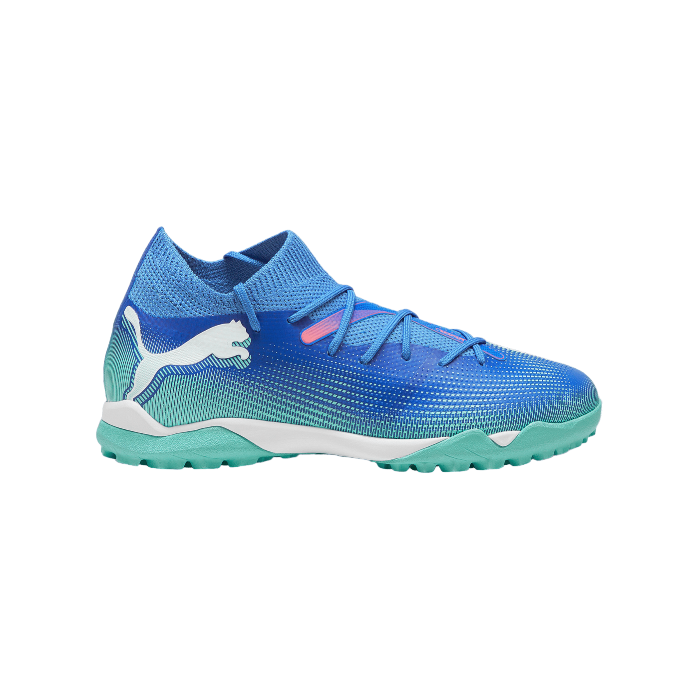 PUMA FUTURE 7 Match + Mid TF Kids Blau F01