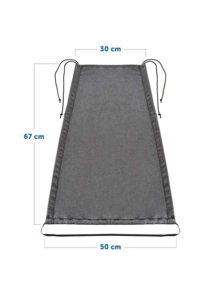 Zamboo Universal Sonnensegel Deluxe für Kinderwagen und Buggy in grau günstig kaufen onesize