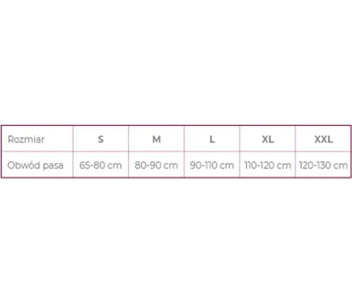 Veera Silver лумбални потпорни појас 32 цм, величина XXL