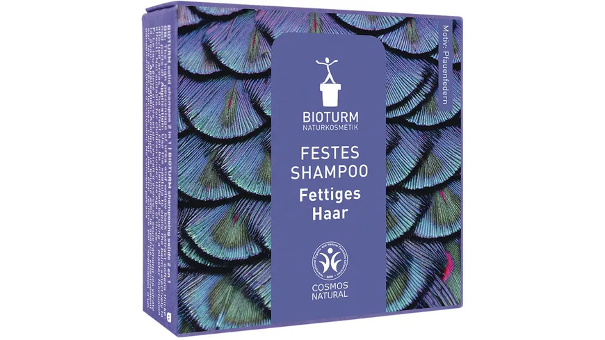 BIOTURM Festes Shampoo Fettiges Haar Nr.132 100 g