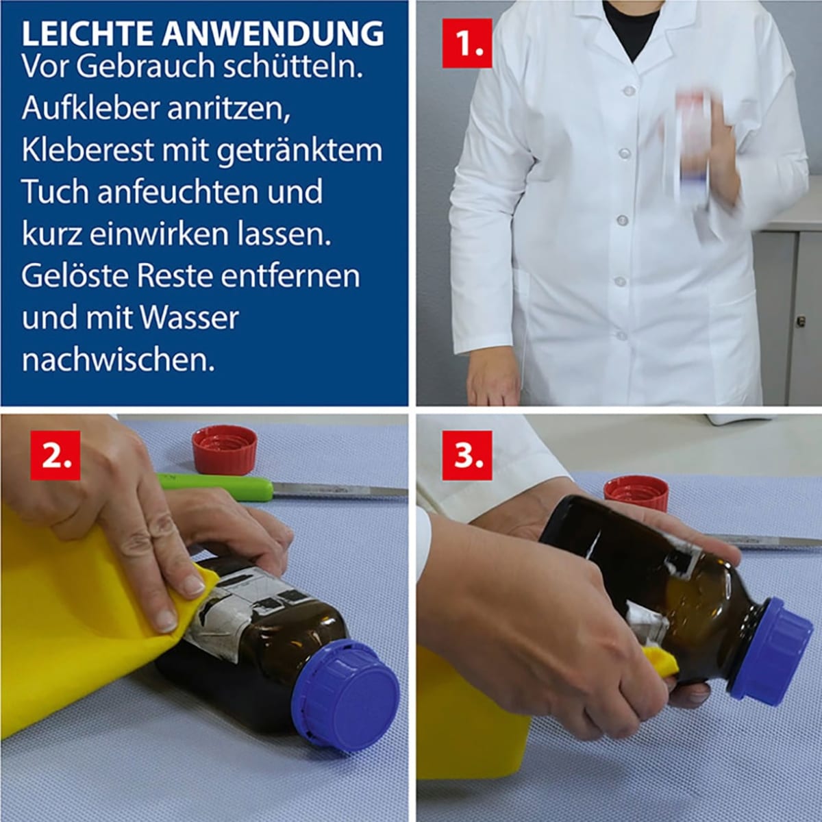 Aufkleber & Klebereste Entferner, 250 ml