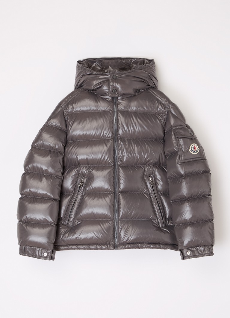 Moncler  Maya puffer jack met donsvulling en afneembare capuchon