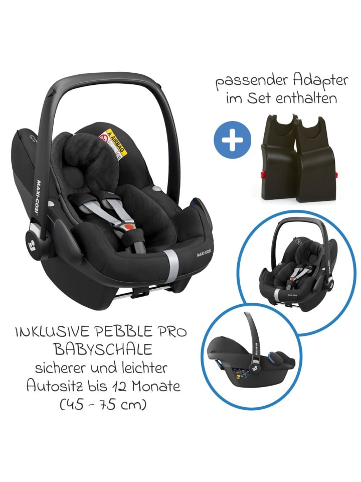 ABC-Design 3in1 Kinderwagen-Set Samba - inkl. Babywanne, in schwarz günstig kaufen onesize