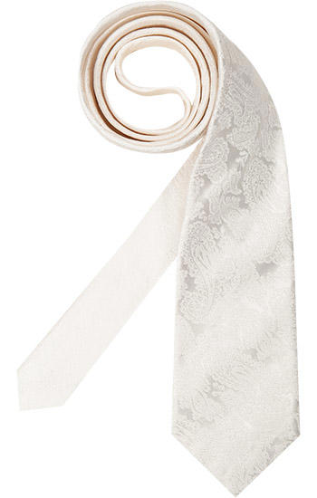 Ascot, Krawatte, Seide, creme