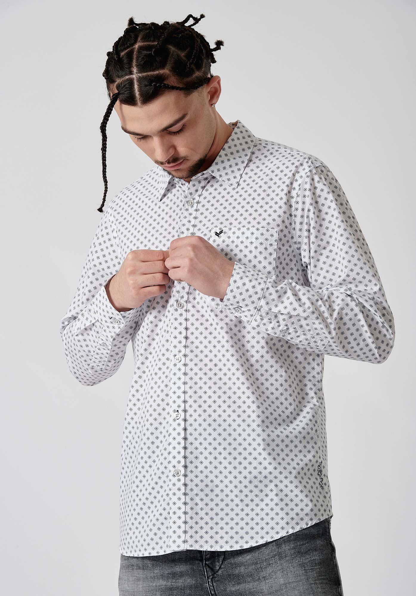 ROMAN  Chemise blanche homme 100% coton bio