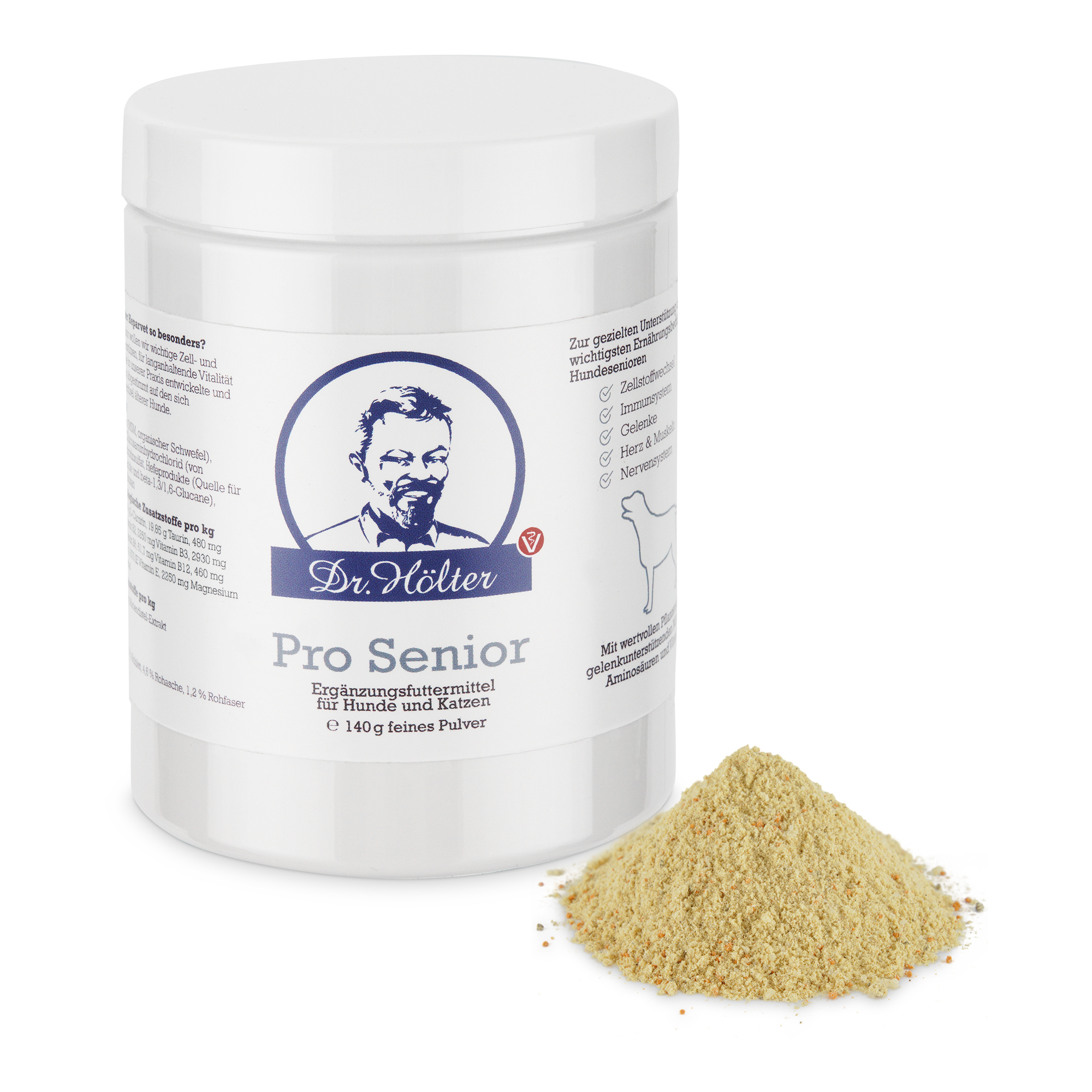 Dr. Hölter Ergänzungsfutter & Aufzucht Dr. Hölter Pro Senior Pulver 140 g