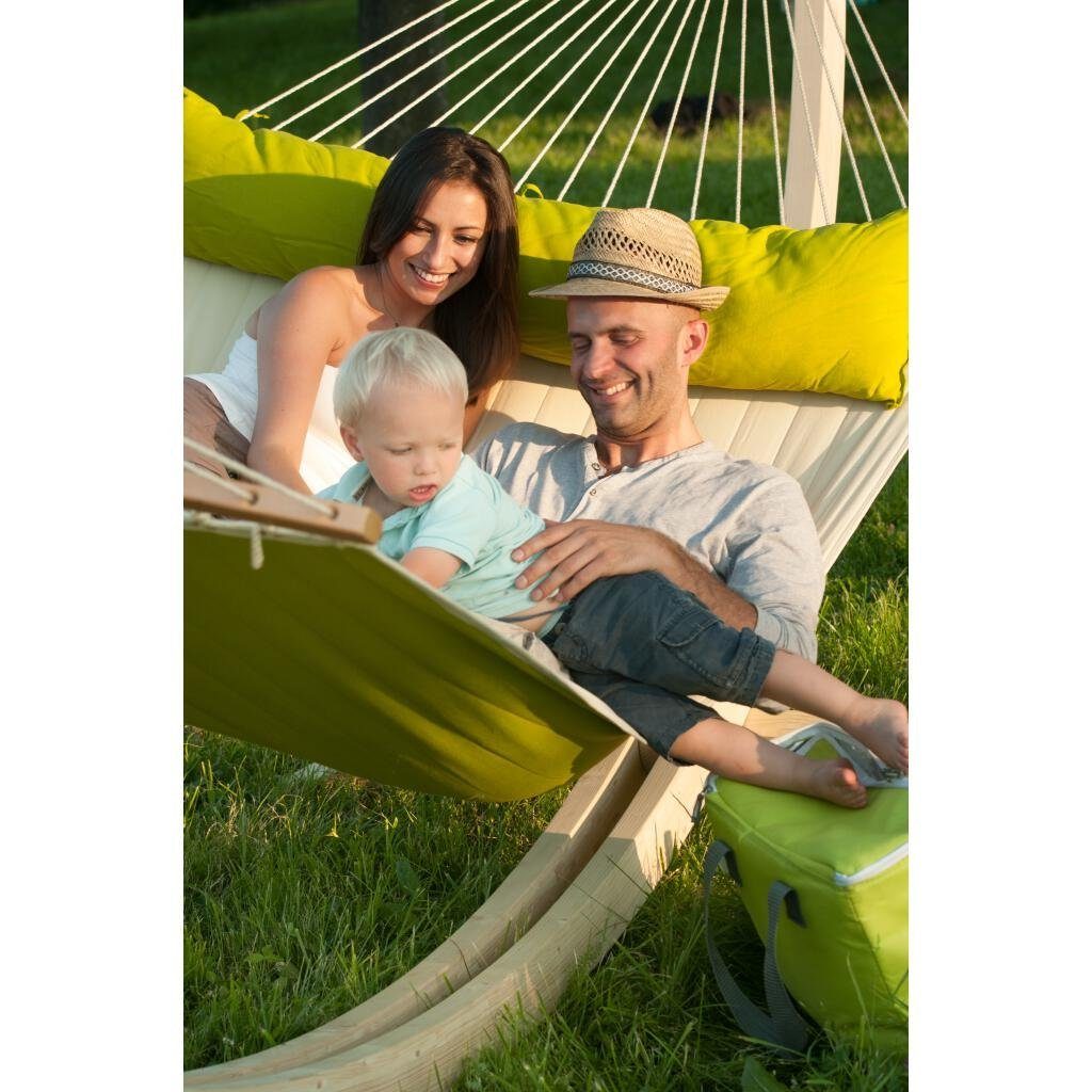 La Siesta Hängematte Alabama Gefütterte Stabhängematte Kingsize versch. Farben