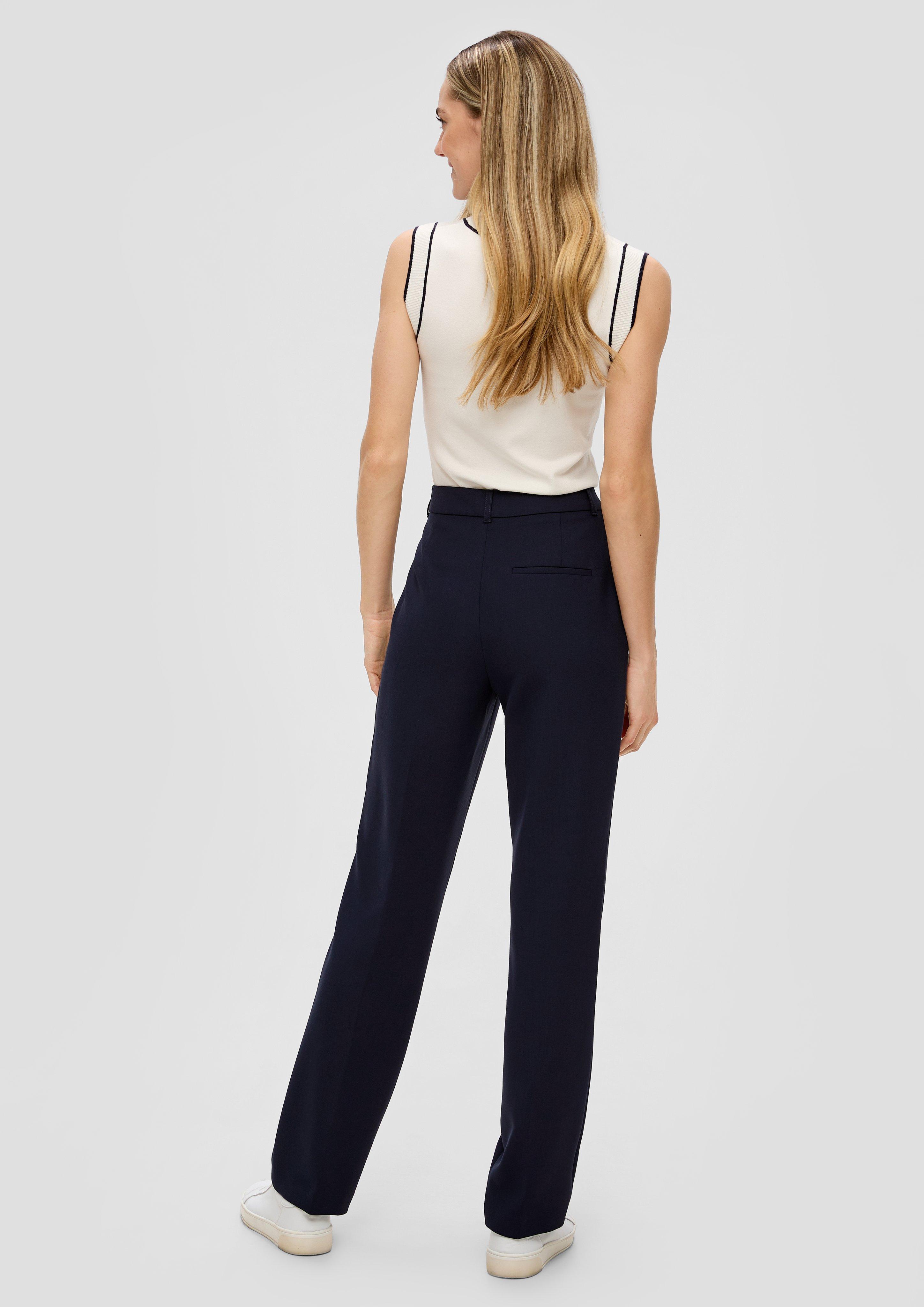 Straight-Leg-Hose aus Viskosemix  2148925-5959