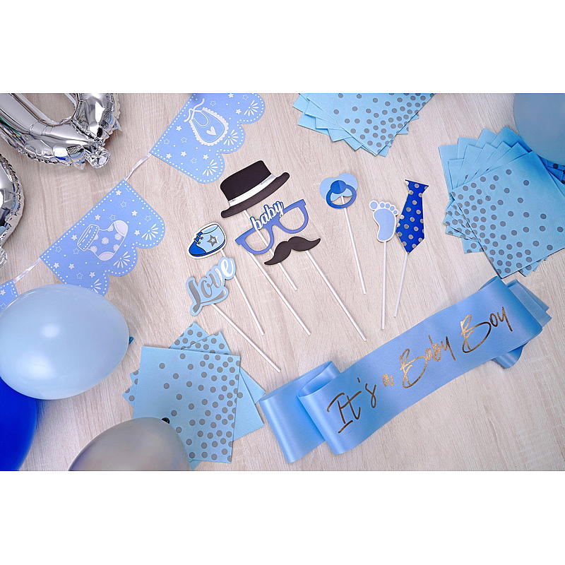 Giform Babyshower partysett blå