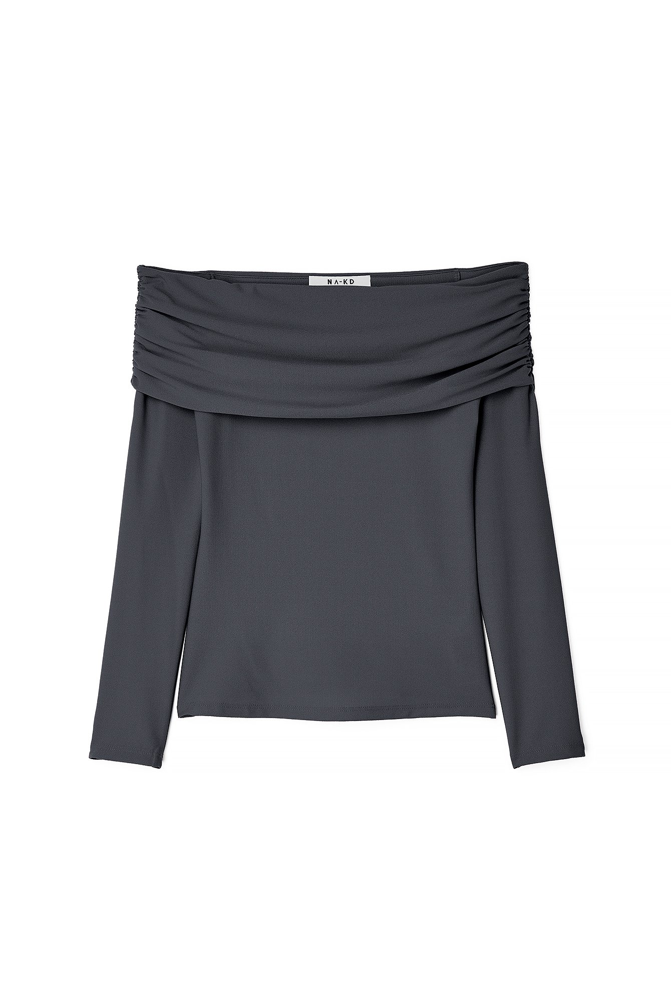 Schulterfreies Jersey-Top