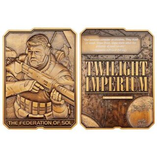 Twilight Imperium Limited Edition Ingot - The Federation of Sol