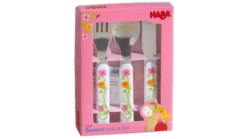 HABA Besteck Vicki & Pirli, Kindergeschirr 300385